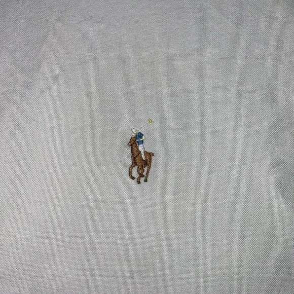 Vintage polo Ralph Lauren white embroidered logo button down shirt - Picture 3 of 11
